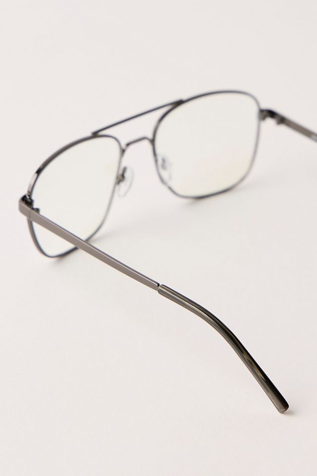 Viper Metal Aviator Blue Light Glasses #3