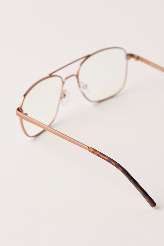 Viper Metal Aviator Blue Light Glasses #2