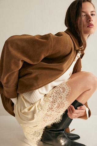 Meet Me In The Middle Mini Slip Skirt