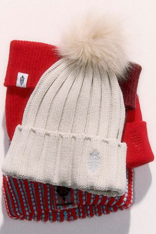 Fresh Powder Pom Beanie