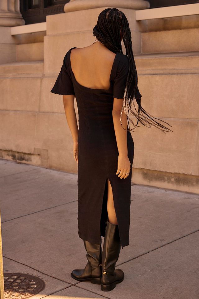 Cozy Core Midi Dress #1