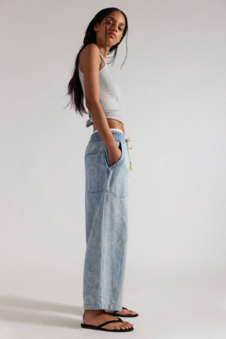 We The Free Easy Peasy Printed Pull-On Jeans - thumbnail 10