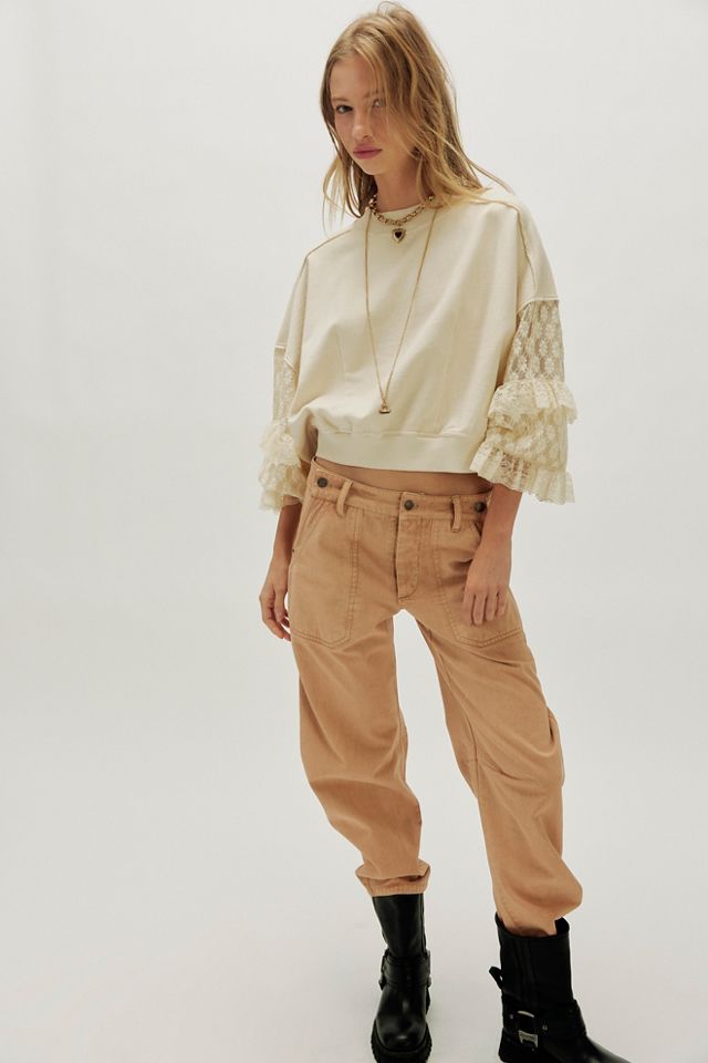 Gaia Pull Ras du Cou en Dentelle #2