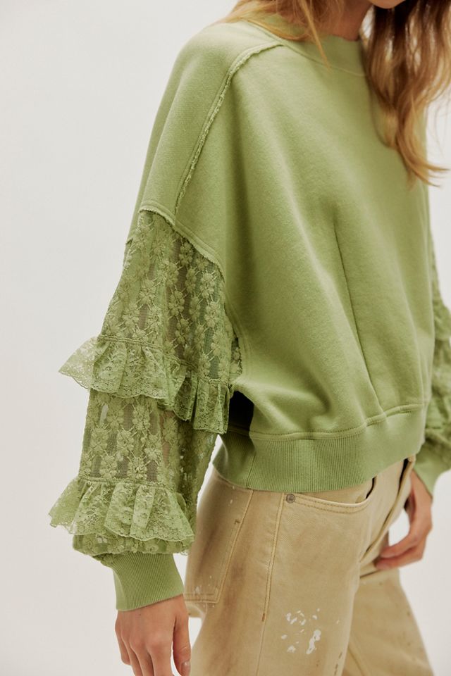 Gaia Lace Crewneck #3