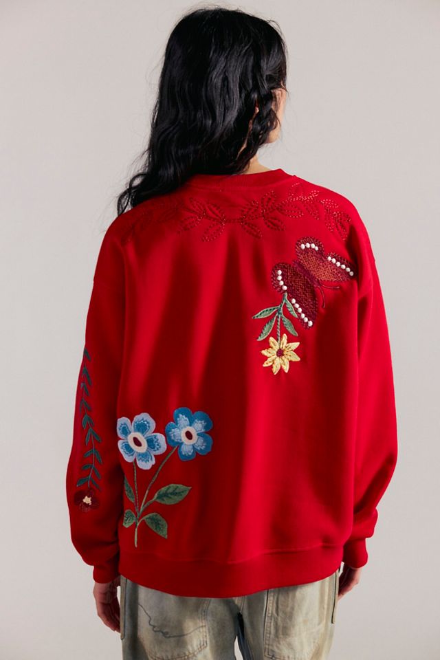 Denim and Bone Songbird Sweatshirt #1