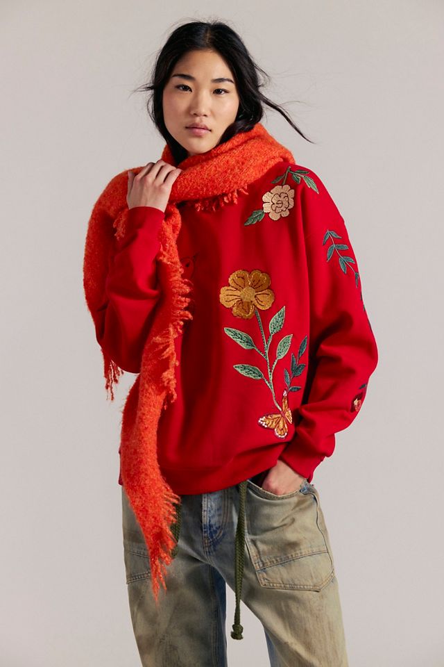 Denim and Bone Songbird Sweatshirt #2