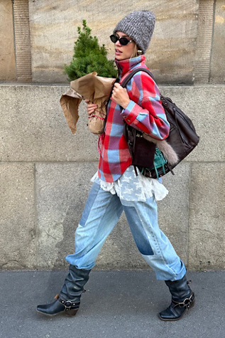 We The Free Nia Patchwork Boyfriend Jeans