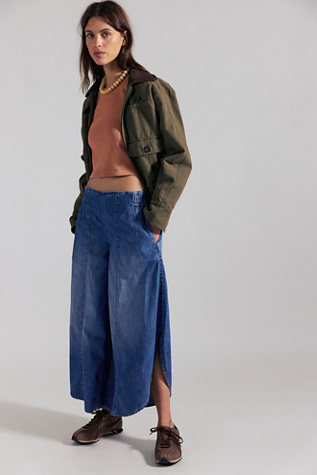 We The Free Sweet Pea Pull-On Tulip Jeans - thumbnail 5