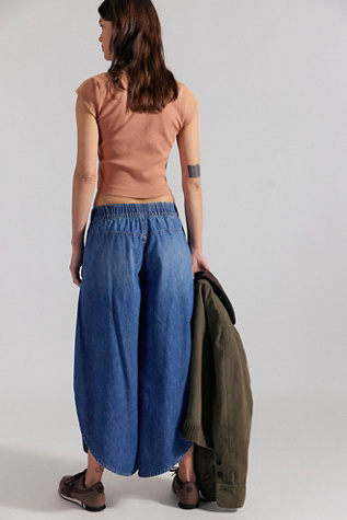 We The Free Sweet Pea Pull-On Tulip Jeans - thumbnail 6