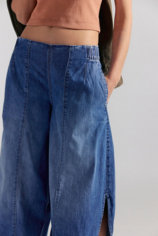 We The Free Sweet Pea Pull-On Tulip Jeans - thumbnail 8