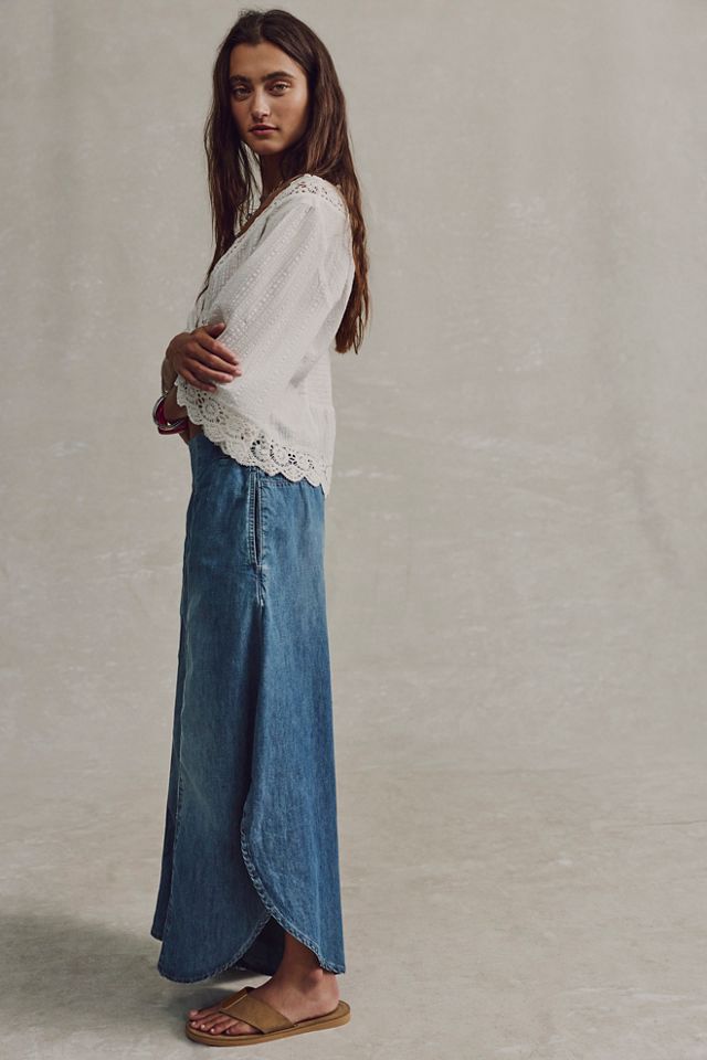 We The Free Sweet Pea Pull-On Tulip Jeans #2