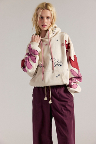 We The Free For All Hoodie at Free People in Capybara Combo, Size: XS
