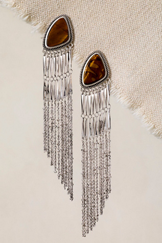 Boucles d'oreilles pendantes à franges Talk Sweet