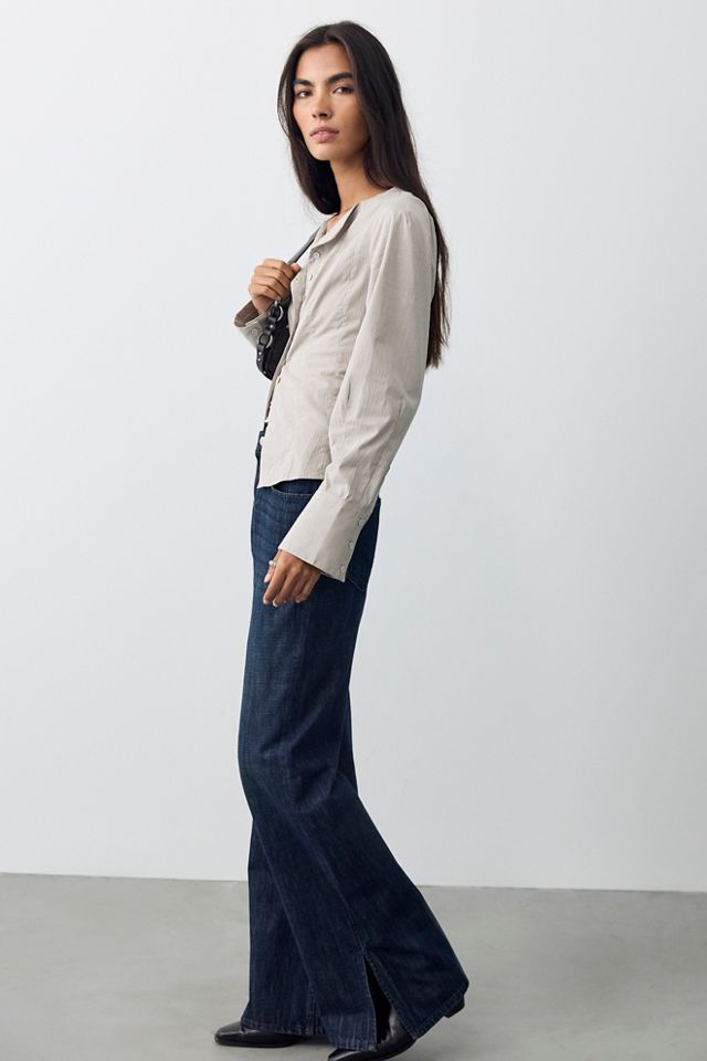 Madison Button Down Top #1