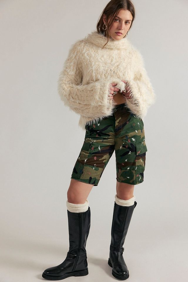 Riley Vintage Artist Camo Shorts #1