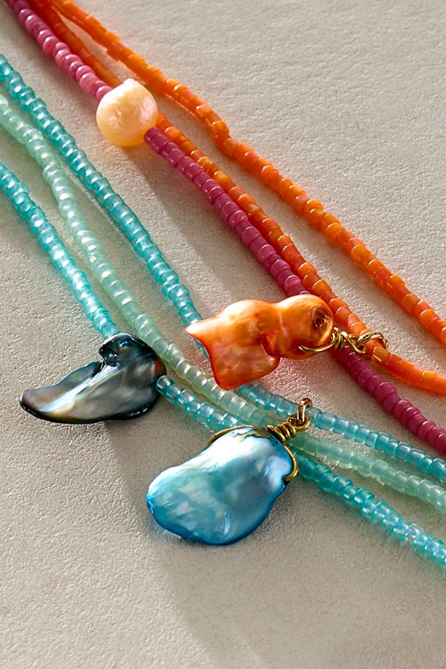Ariana Ost Ring The Bell Semiprecious Stone Anklet #3