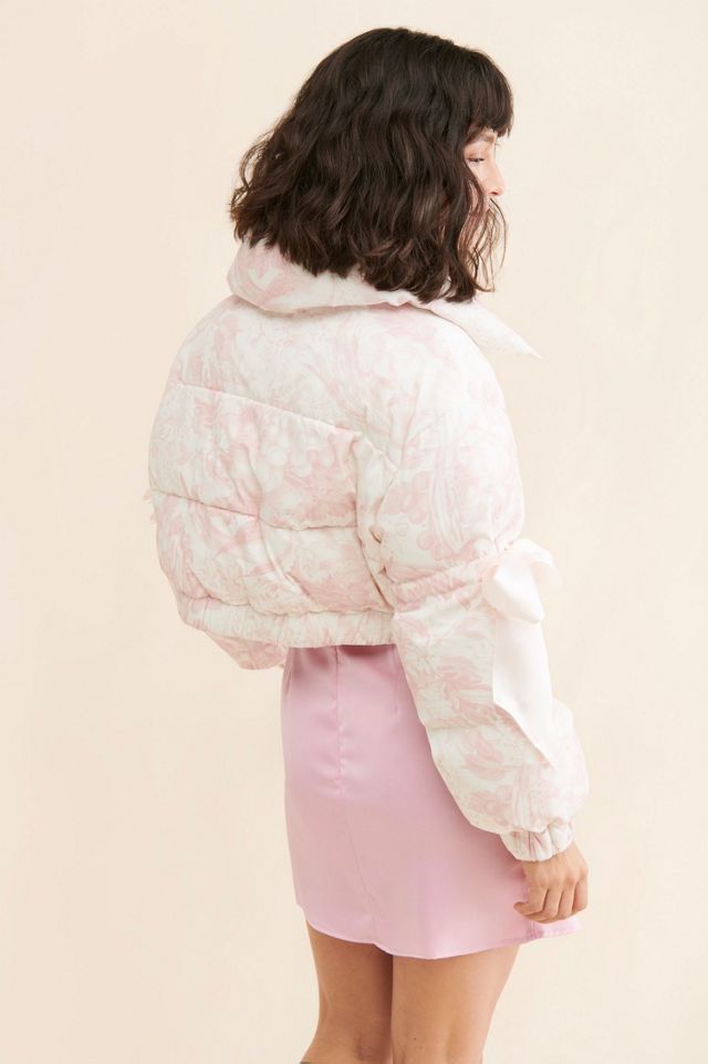 Nuuly x Selkie Marshmallow Printed Puffer #1