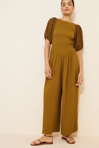 Temperley Puff Sleeve Jumpsuit