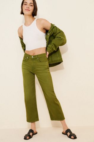 Edwin Marli Wide-Leg Ankle Jeans