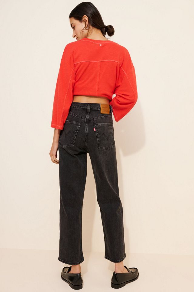 Levi's Ribcage High-Rise Ankle Jeans #1