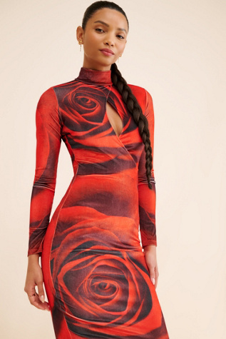 Tyler McGillivary Gal Midi Dress