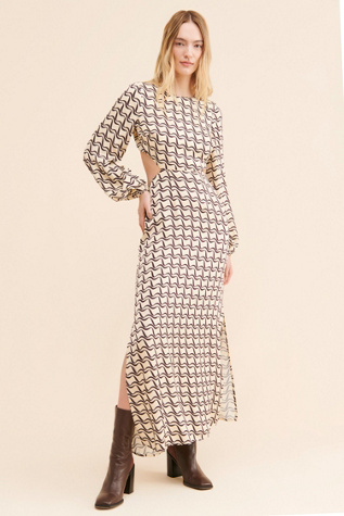 The Wolf Gang Marrakesh Cut Out Dress