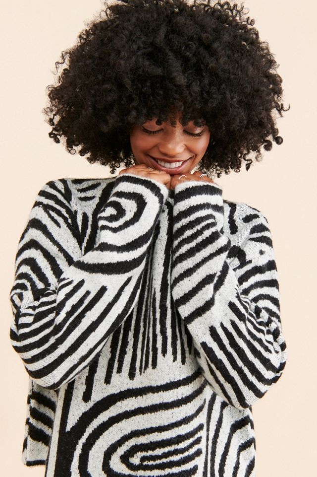 Saemdi Abstract Printed Pullover #1