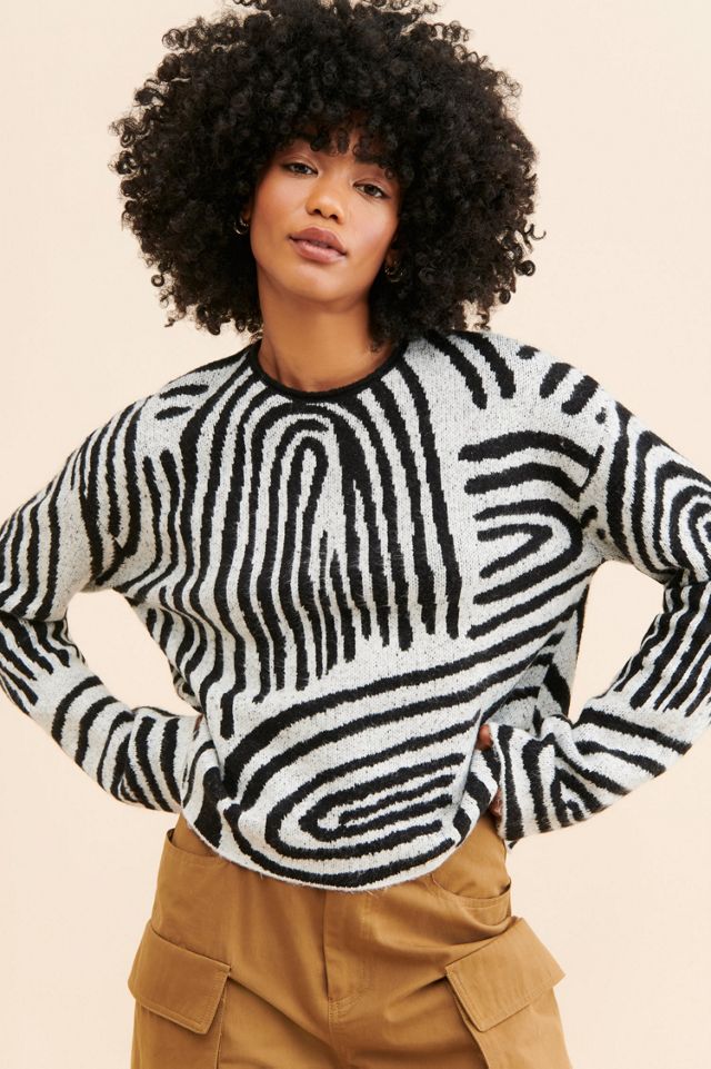 Saemdi Abstract Printed Pullover #2