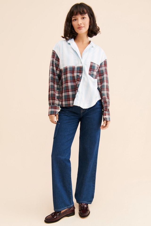 Re_Nuuly x Tricia Fix Oe-of-a-Kind Plaid Buttondown Shirt #3