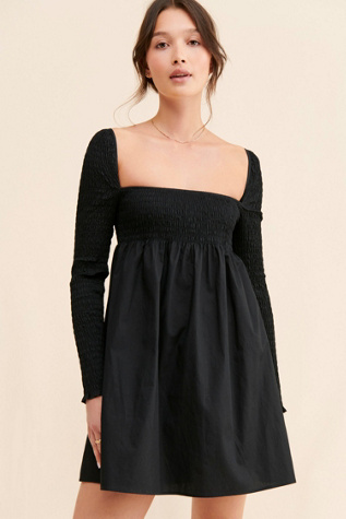 Third Form Shirred Babydoll Dress