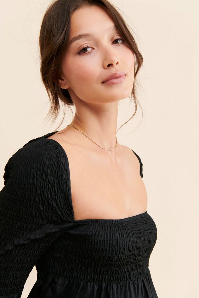 Third Form Shirred Babydoll Dress #2