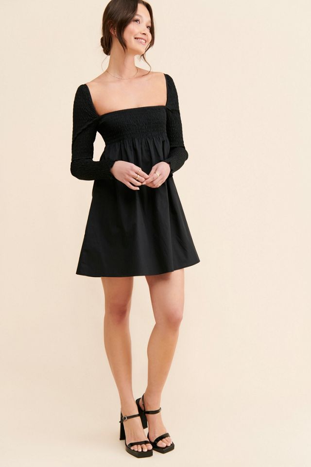 Third Form Shirred Babydoll Dress #4