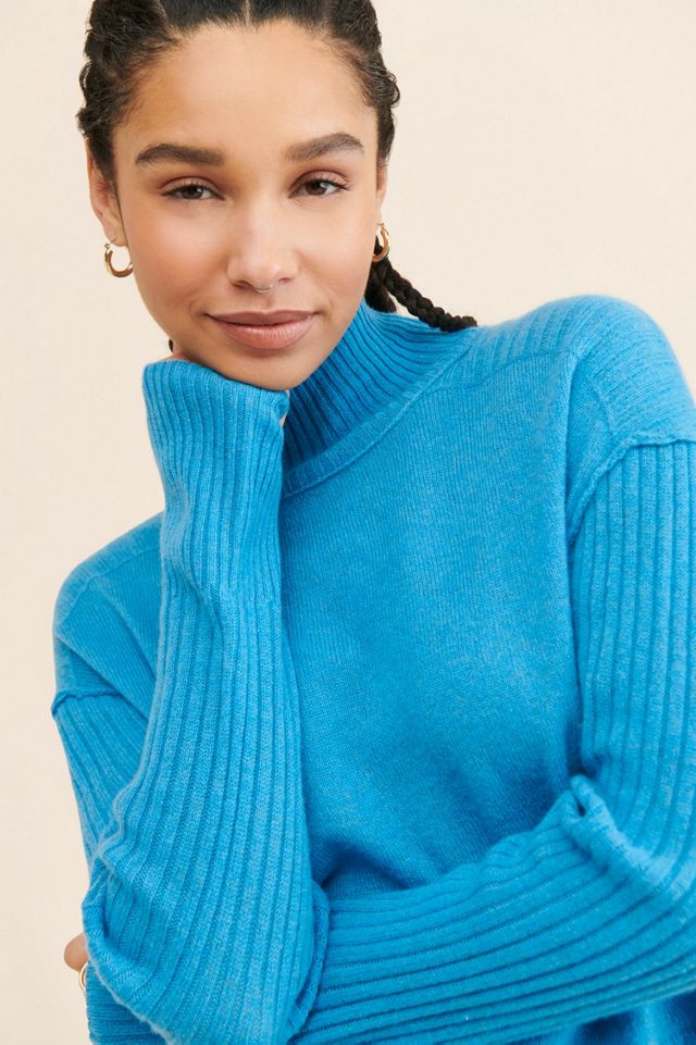 Aubrey Cashmere Turtleneck Sweater #3