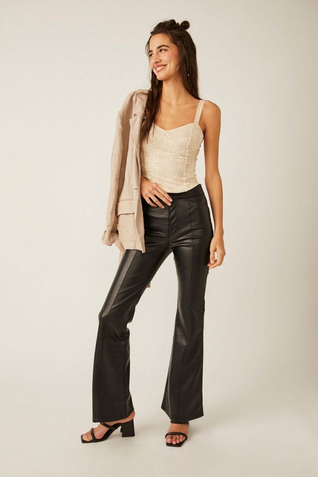 Uptown High-Rise Vegan Pants #1