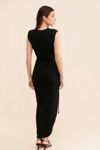 Rumer Tully Ruched Maxi Dress