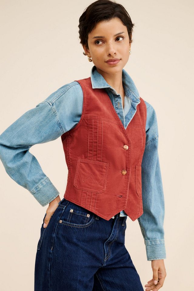 Wrangler Femme Cord Vest #2