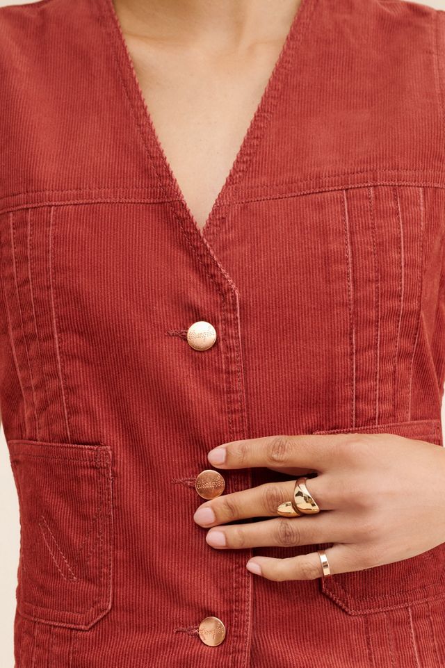 Wrangler Femme Cord Vest #4