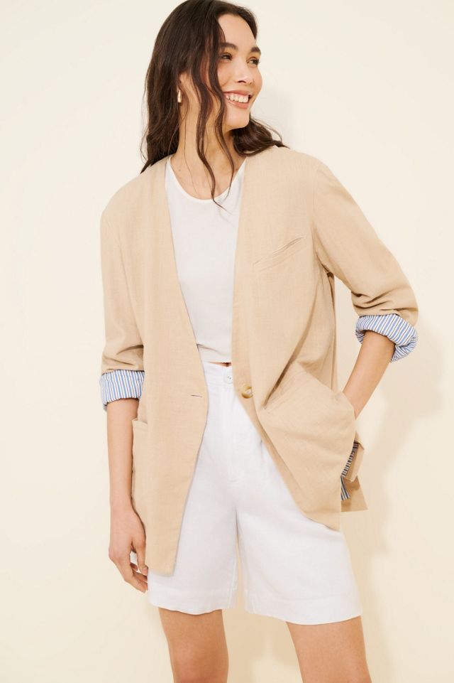 Poppy Linen Blazer #2