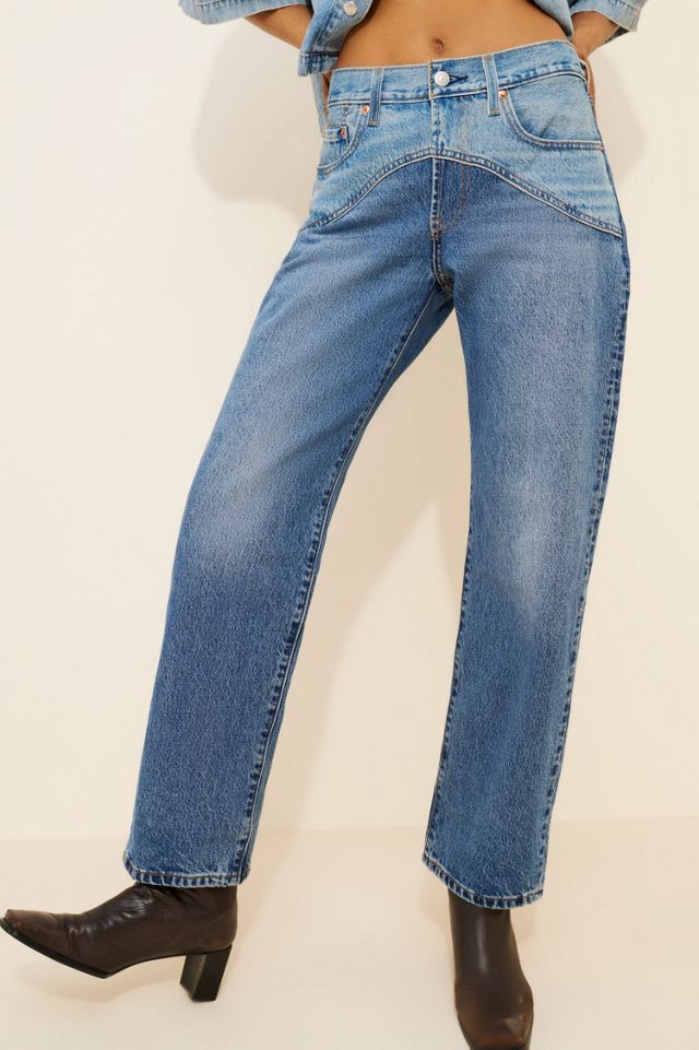 Levi's 501 90's Western Two-Tone Jeans #4