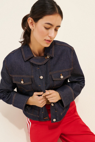 Saemdi Flame Denim Jacket