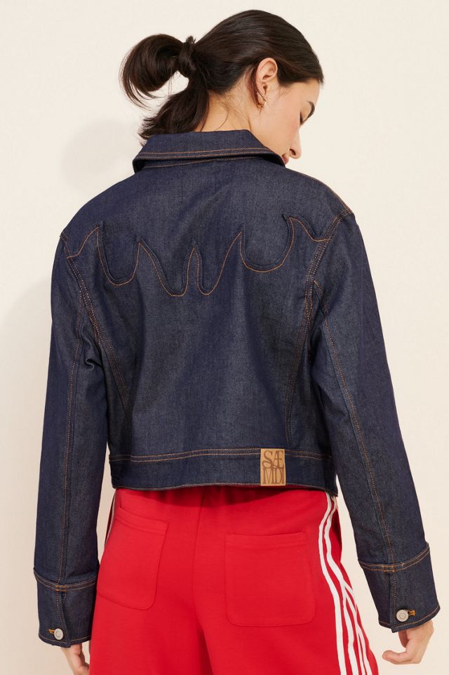 Saemdi Flame Denim Jacket #1