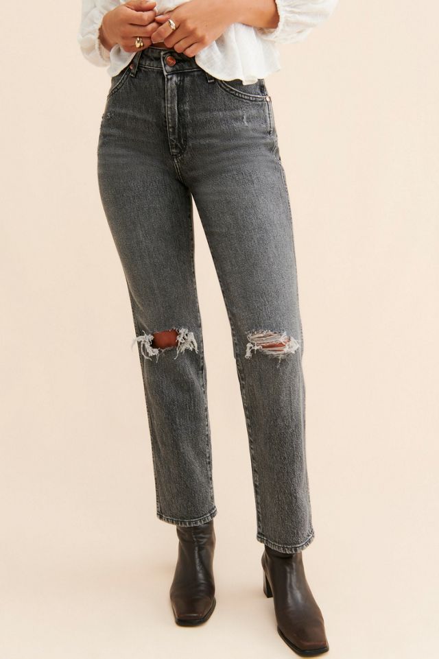 Wrangler Wild West High-Rise Straight Leg Jeans #2