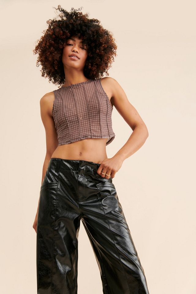 Star-Crossed Lovers Vegan Leather Pants #4