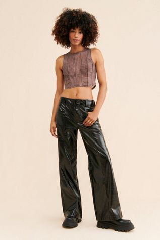 Star-Crossed Lovers Vegan Leather Pants