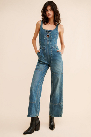 Amina Wide-Leg One-Piece Jumpsuit product page