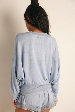 Женский свитер Intimately Dream State Pullover, цвет: Шамбре меланжевый — фото 2