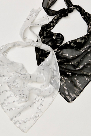 Foulard pour cheveux brillant Shimmer