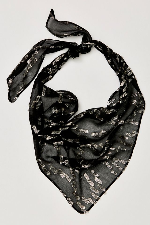 Shimmer Bright Hair Scarf #1