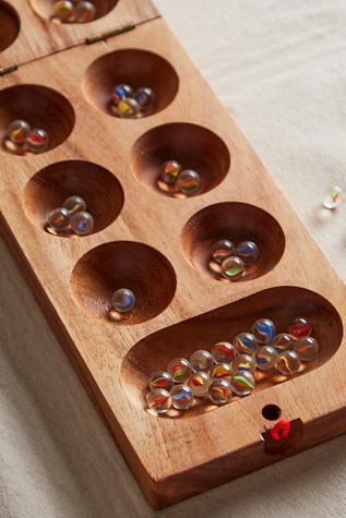 Mancala Mangowood Game Set