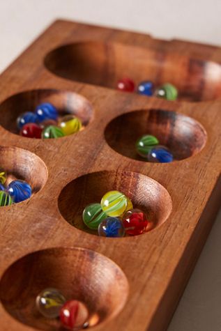 Mancala Mangowood Game Set